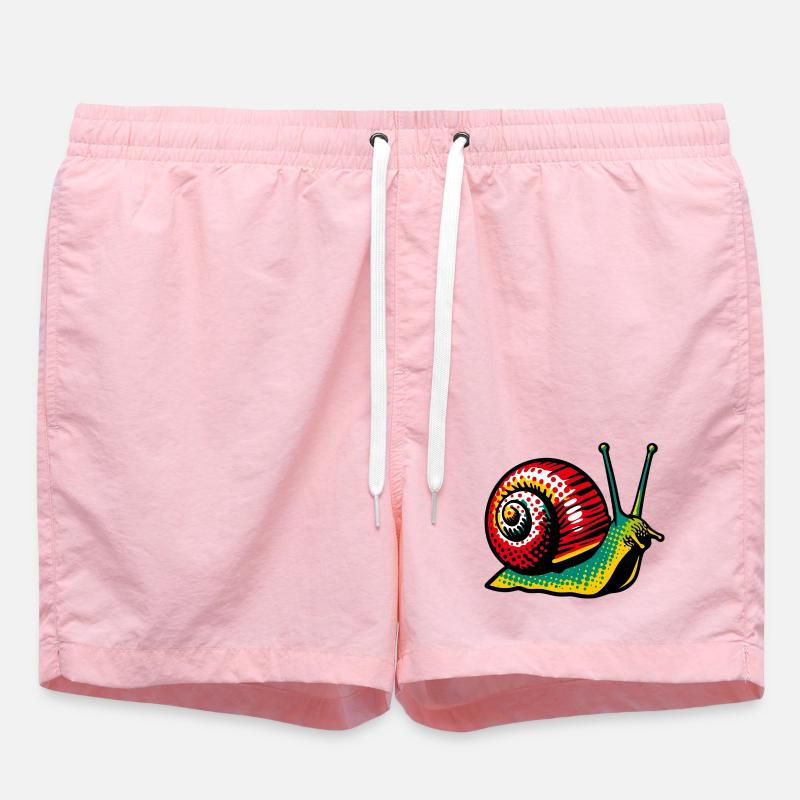 Escargot - Short de bain - rose