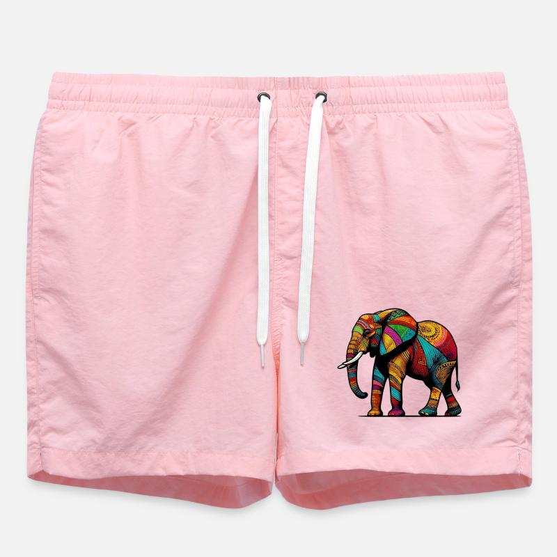 Éléphant - Short de bain - rose