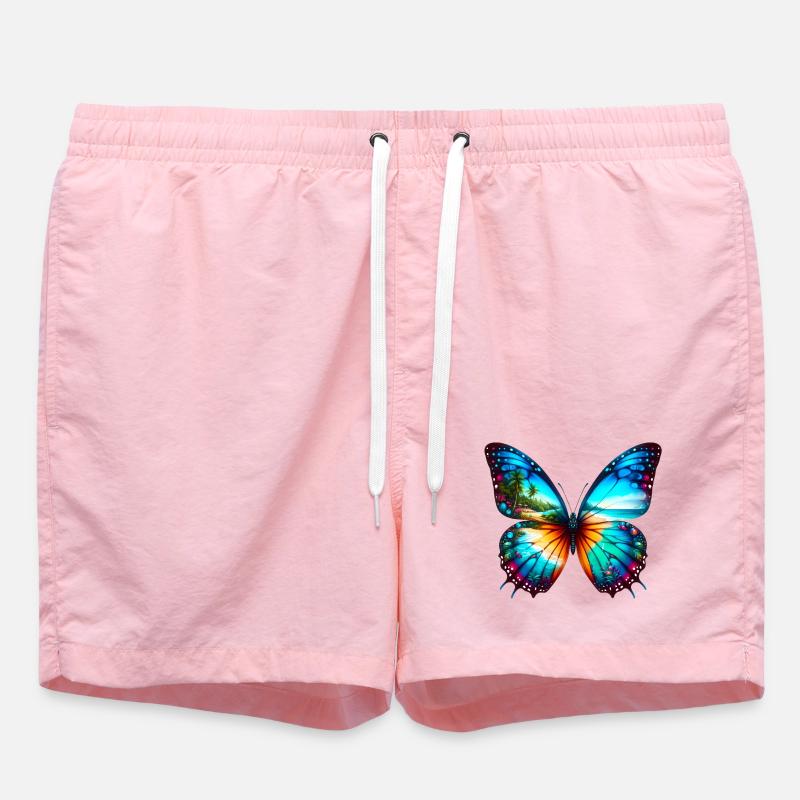 Papillon - Short de bain - rose
