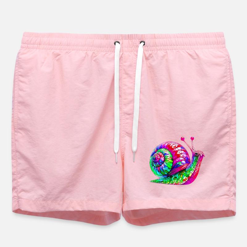 Escargot - Short de bain - rose