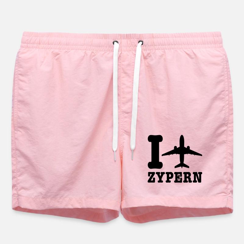 Vacances Chypre - Short de bain - rose