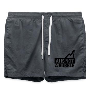 AI Is Not a Bubble - Swim Trunks -  - Front