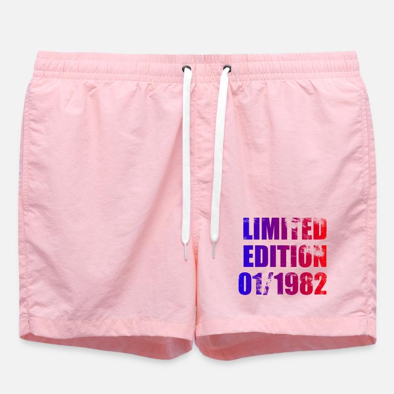 44e anniversaire Édition limitée 01/1982 - Short de bain - rose