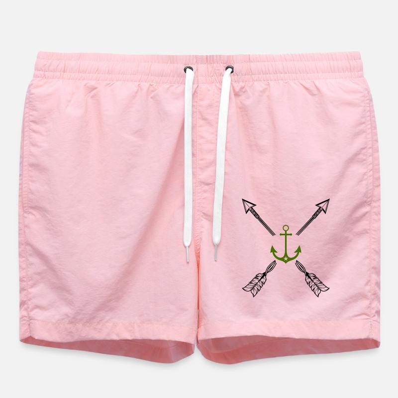 Flèches d’ancrage - Short de bain - rose
