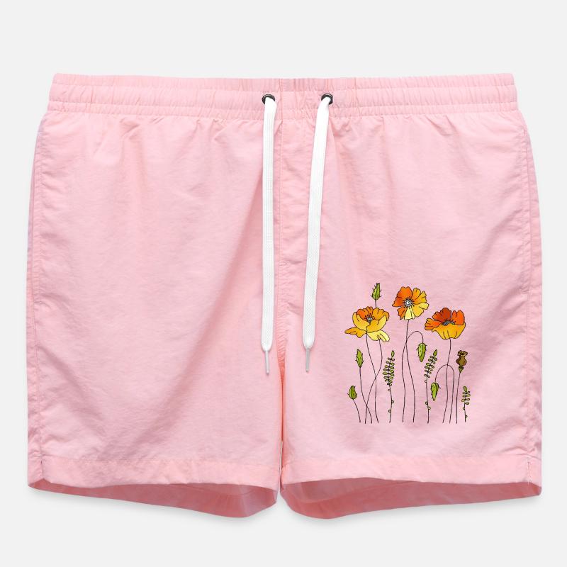 Fleur - Short de bain - rose