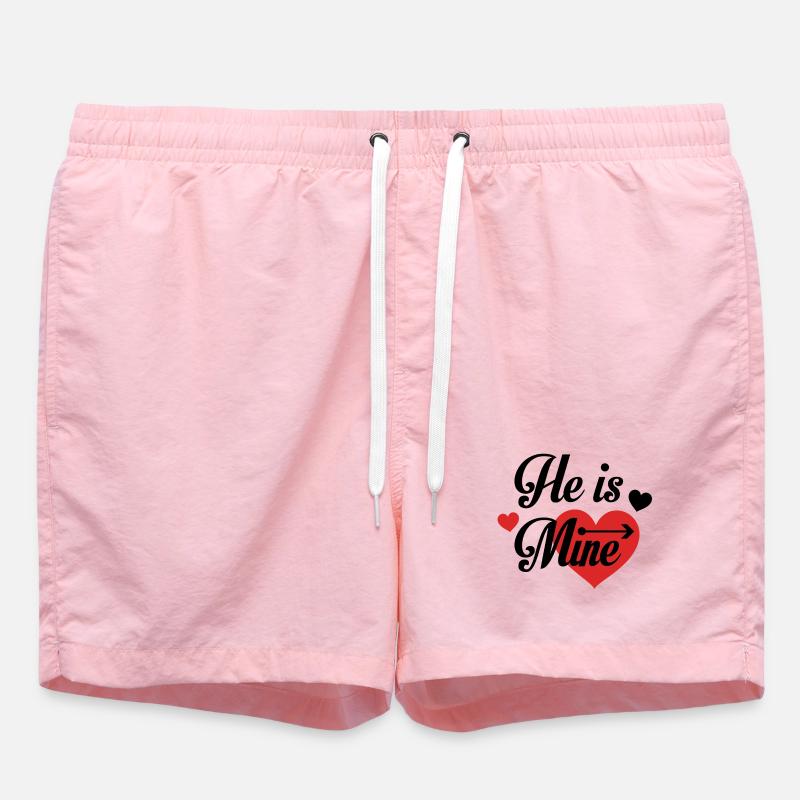 Nouveau design d’expression de l’amour - Short de bain - rose