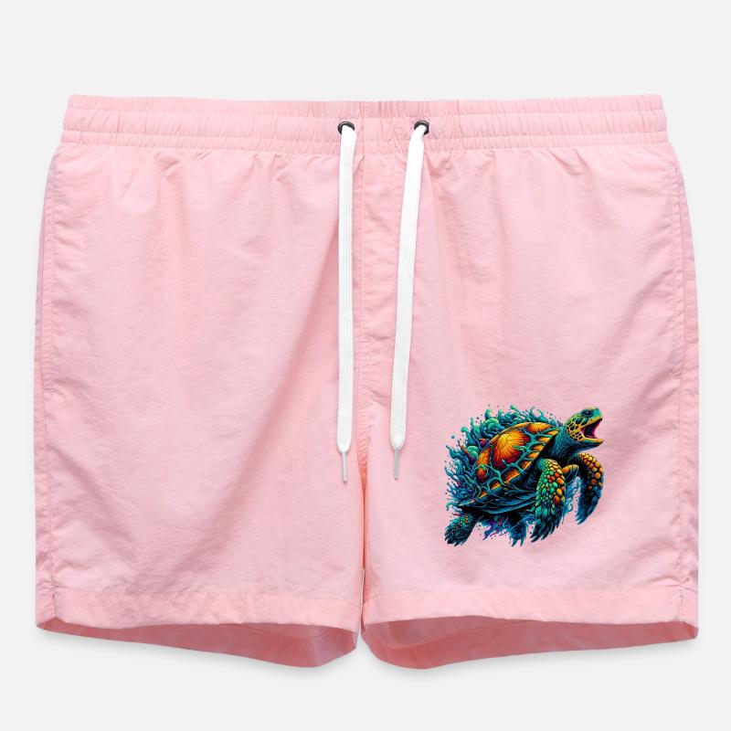 Tortue - Short de bain - rose