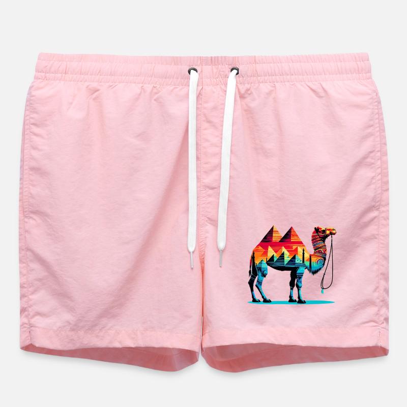 Camel - Swim Trunks - pink