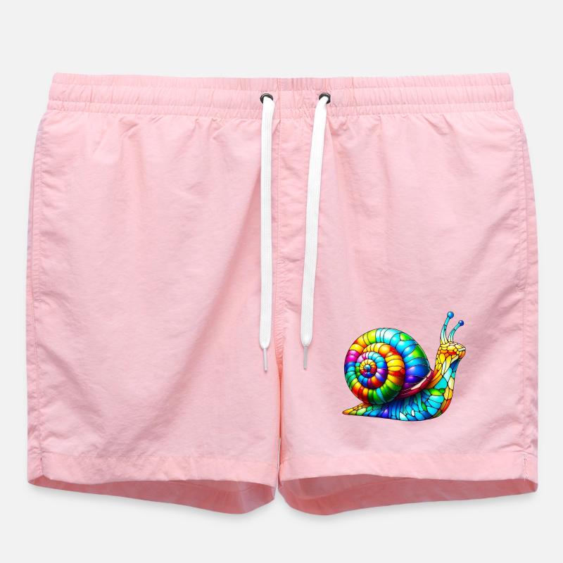 Escargot - Short de bain - rose