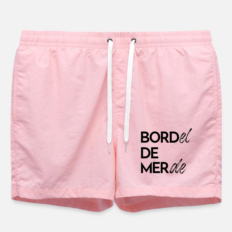 Bordel de merde - Short de bain - rose