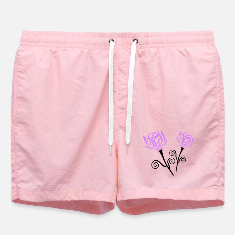 Roses - Short de bain - rose