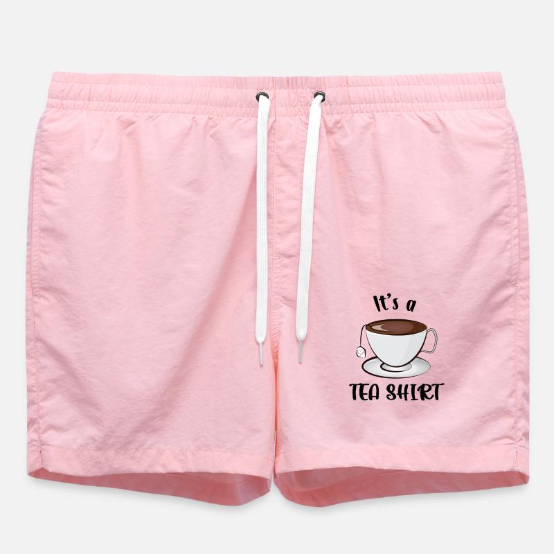C’est un Teashirt - Short de bain - rose