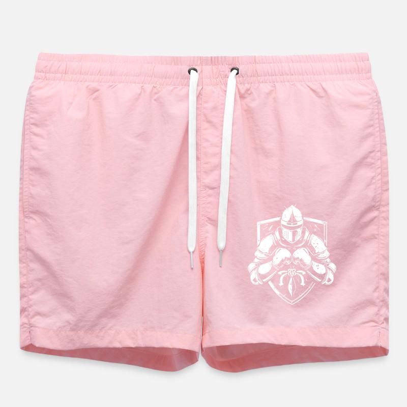 Chevalier boxeur combattant - Short de bain - rose