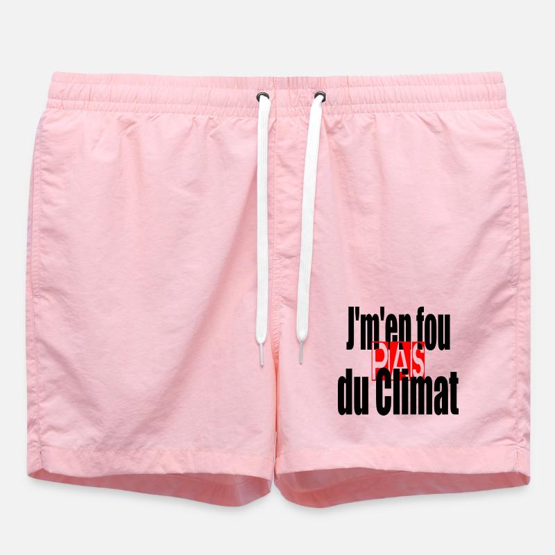 climat - Short de bain - rose