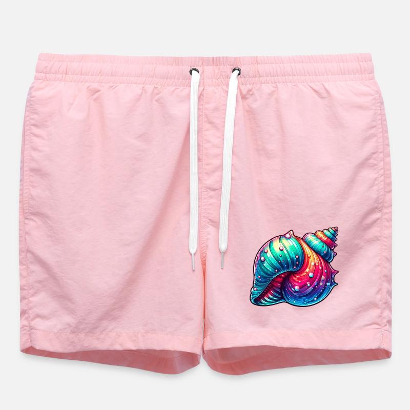 Shell - Swim Trunks - pink