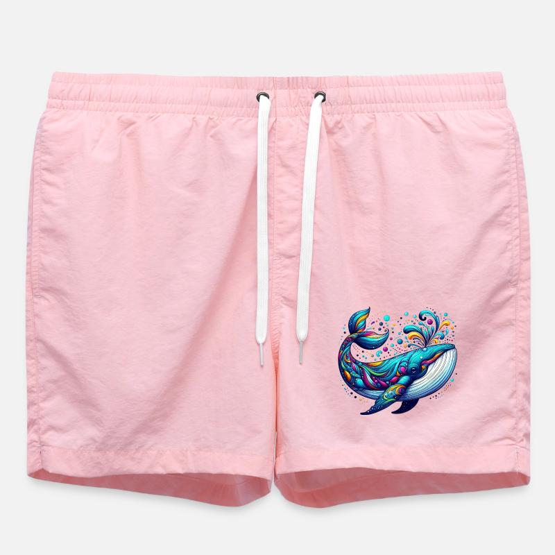 Wal - Badeshorts - Pink