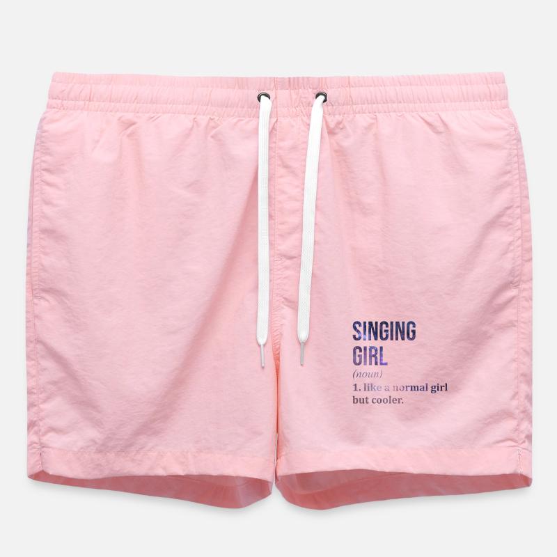 chant - Short de bain - rose
