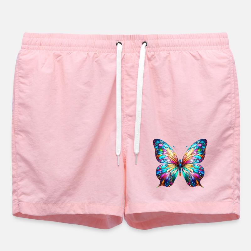 Papillon - Short de bain - rose
