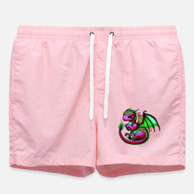 Dragon - Short de bain - rose