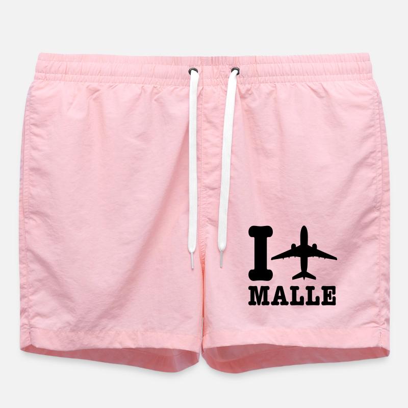 Vacances Majorque - Short de bain - rose