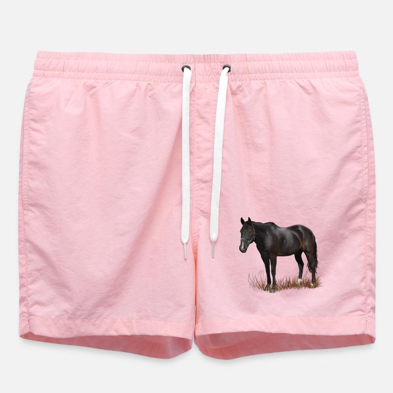 Cheval - Short de bain - rose