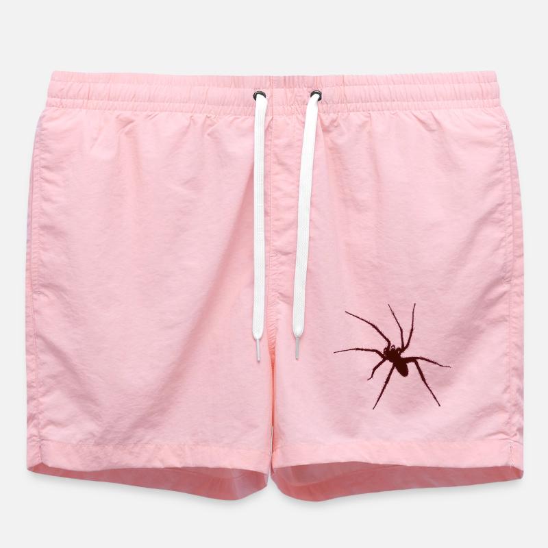 araignée - Short de bain - rose