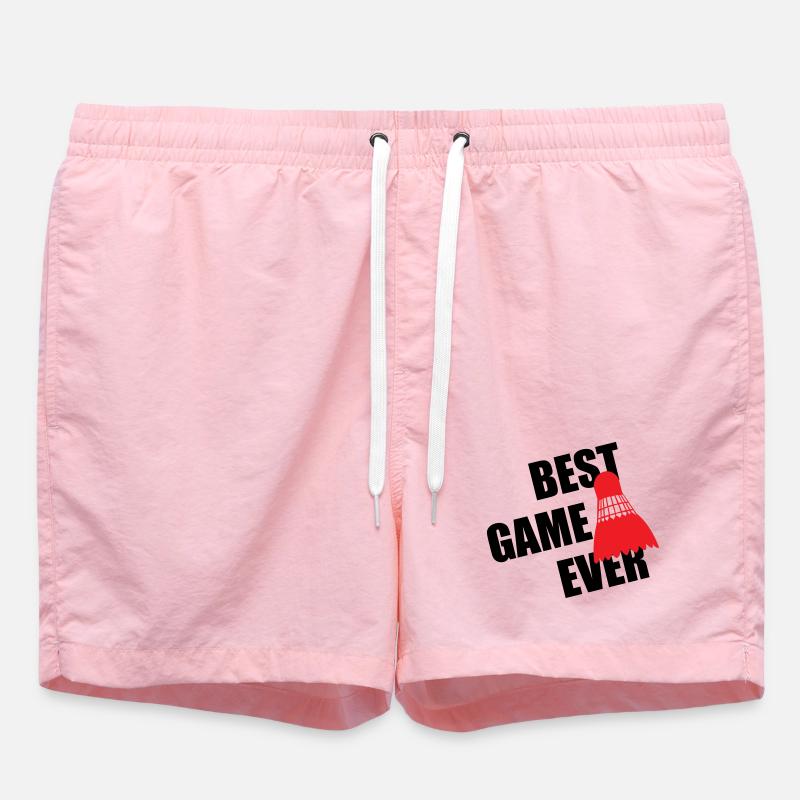 Badminton Best Game Ever - Short de bain - rose