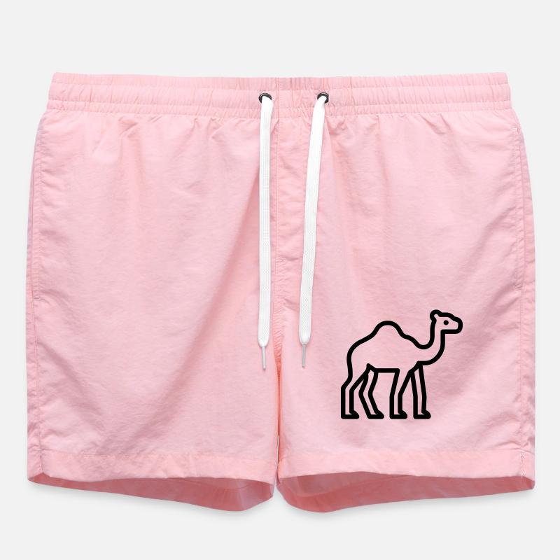 chameau - Short de bain - rose
