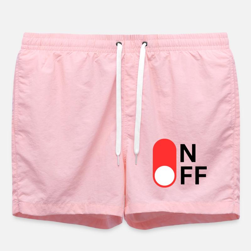 ON/OFF mode - Swim Trunks - pink