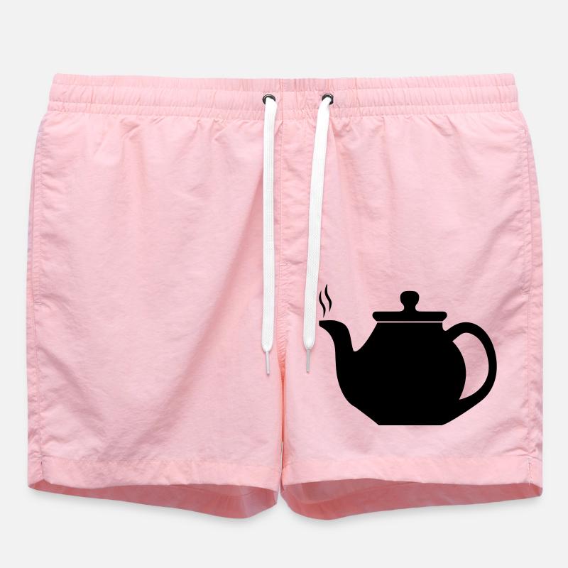teapot - Swim Trunks - pink