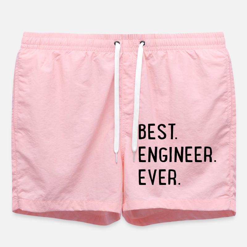 Best engineer - Swim Trunks - pink