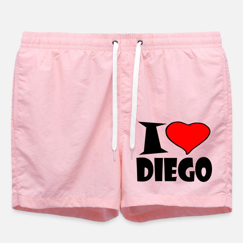 DIEGO - Short de bain - rose