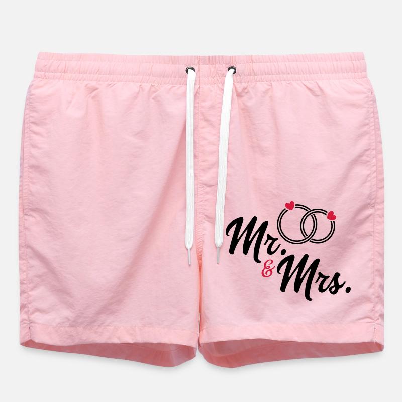 coppia - Costume a pantaloncino - rosa