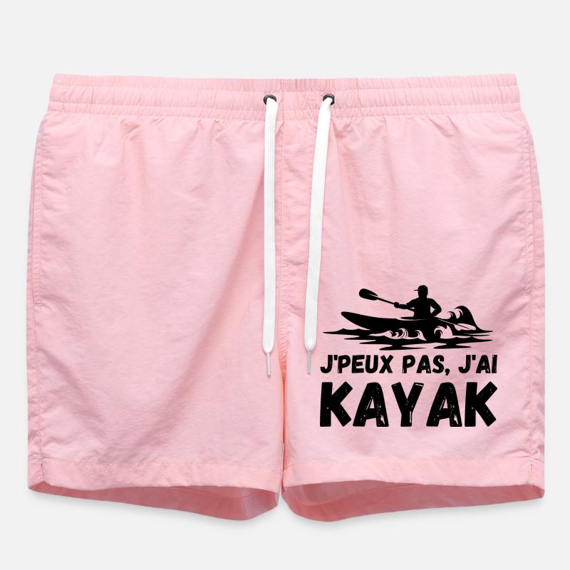 Kayak canoë - Short de bain - rose