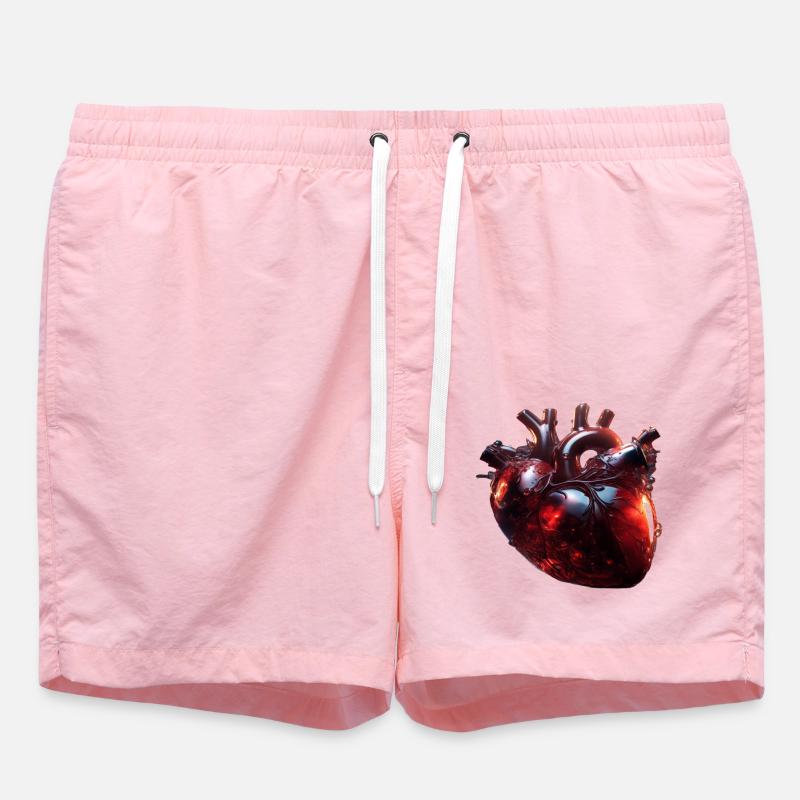 Cœur de verre - Short de bain - rose