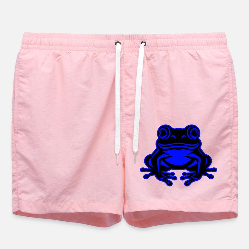 Animal grenouille - Short de bain - rose