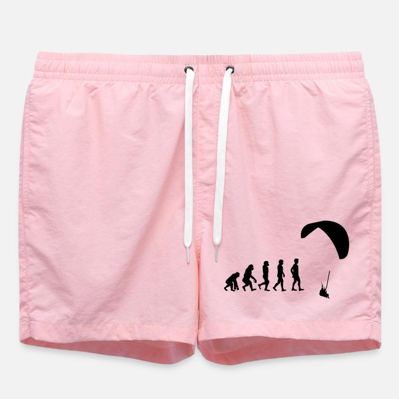 Planeur de l’évolution - Short de bain - rose