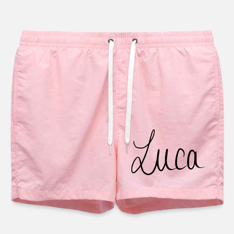 Luca - Swim Trunks - pink