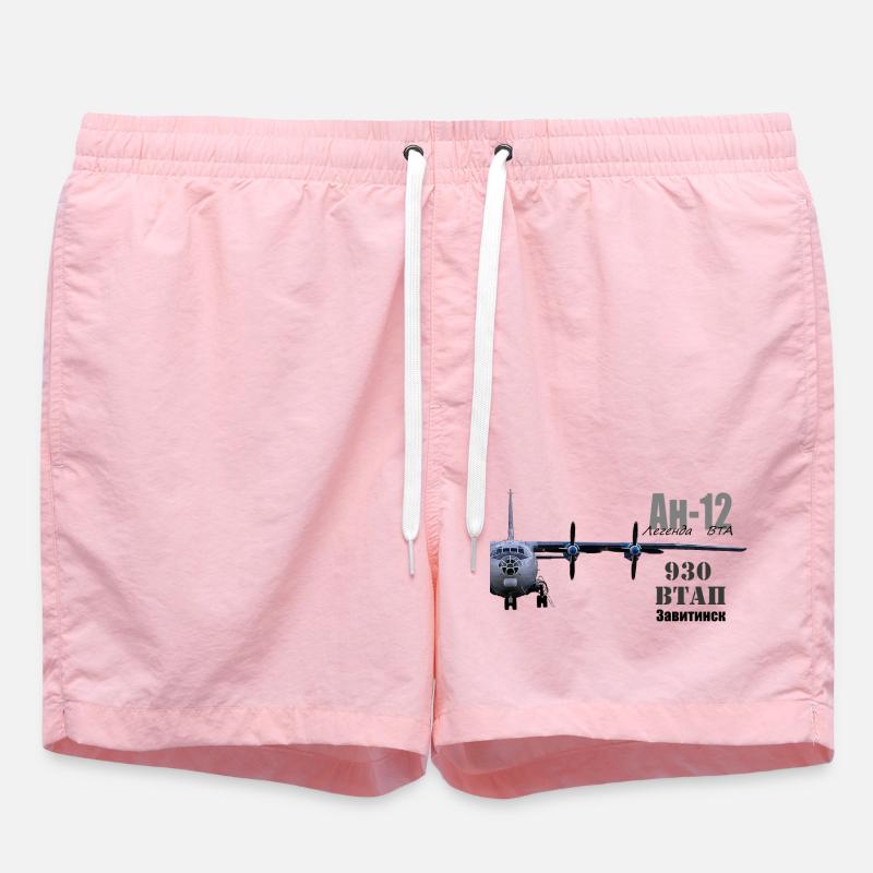An12 - Short de bain - rose
