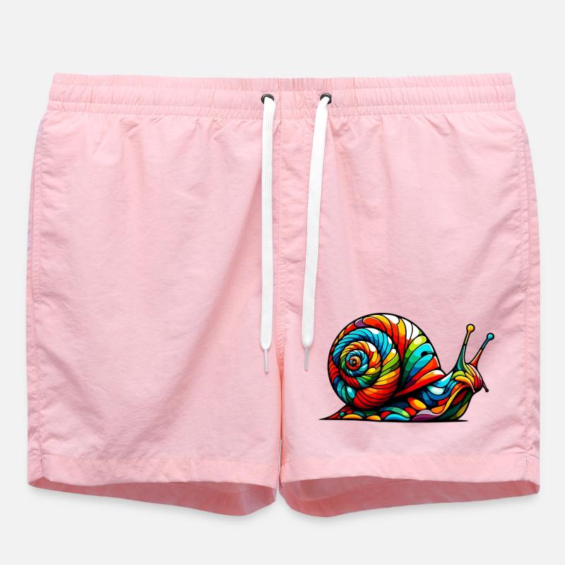 Escargot - Short de bain - rose