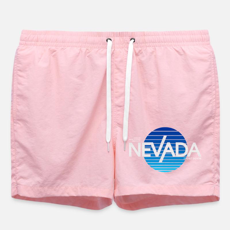 Nevada Sport Denim Design - Short de bain - rose