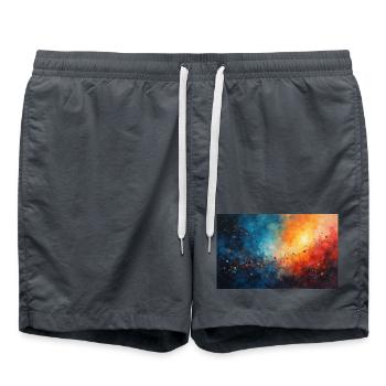 Aube Cosmic Abstract Splash - Short de bain -  - Devant