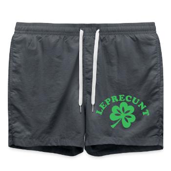 Funny Irish Sarcastic St Patricks Day  - Swim Trunks -  - Front