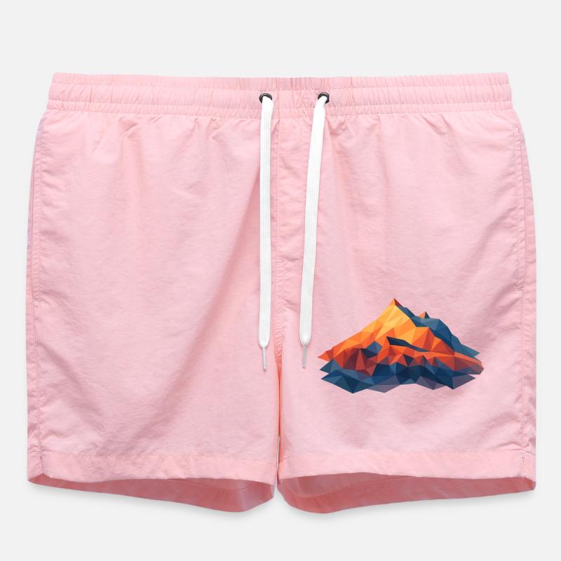Weisshorn VS 4505m LowPoly - Short de bain - rose