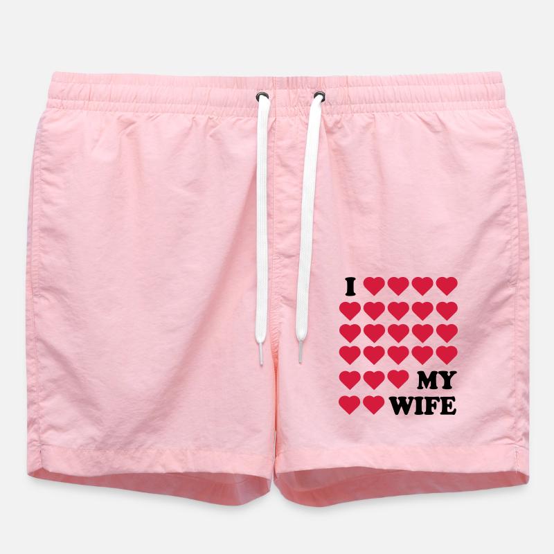 Ehefrau - Badeshorts - Pink