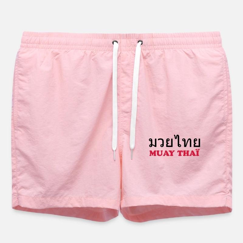 Muay Thai - Short de bain - rose