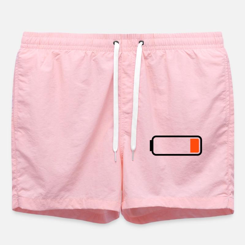 Battery low - Swim Trunks - pink