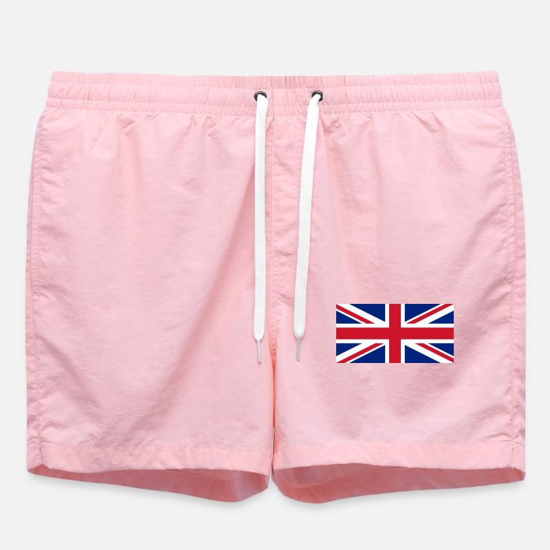 drapeau Angleterre - Short de bain - rose