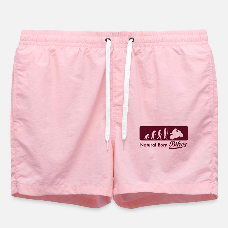 evolution_biker - Swim Trunks - pink