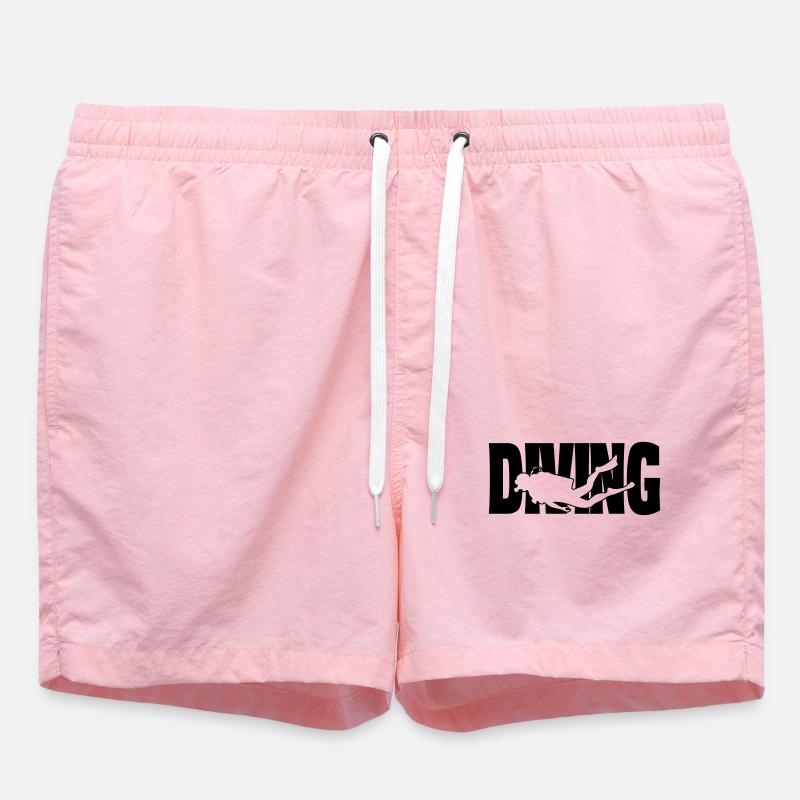 plongée II - Short de bain - rose